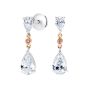 Grafton Diamond and Pink Diamond Earrings