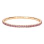 Advantage Pink Sapphire Rose Gold Bracelet