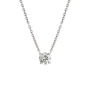 Solitaire Round Brilliant Cut Diamond Pendant 