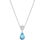 Burlington Aquamarine and Diamond Pendant