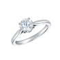 Solitaire Round Diamond Ring 