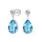 Wallace Aquamarine and Diamond Earrings