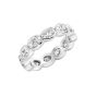 Eternity Oval Diamond Ring