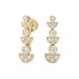 Fizz Night Drop Diamond Earrings 