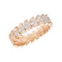 Fizz North/South Eternity Diamond Ring 