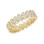 Fizz North/South Eternity Diamond Ring 