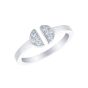 Fizz Single Motif Open Diamond Ring