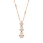 Fizz Triple Drop Diamond Pendant