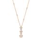 Fizz Triple Drop Diamond Pendant