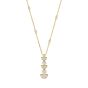 Fizz Triple Drop Diamond Pendant
