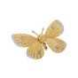 Butterfly Yellow Diamond Brooch