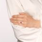 Infinity Ruby and Diamond Ring