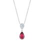 Burlington Pink Tourmaline and Diamond Pendant
