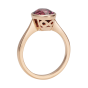 Venus Oval Rubellite Ring