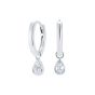 Venus Diamond Hoop Earrings 