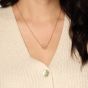 Wildflower Poppy Diamond Pendant