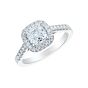 Regal Ring with a Cushion Cut Diamond
