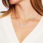 Wildflower Rose Diamond Pendant