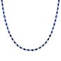 sapphire and diamond kiss necklace 