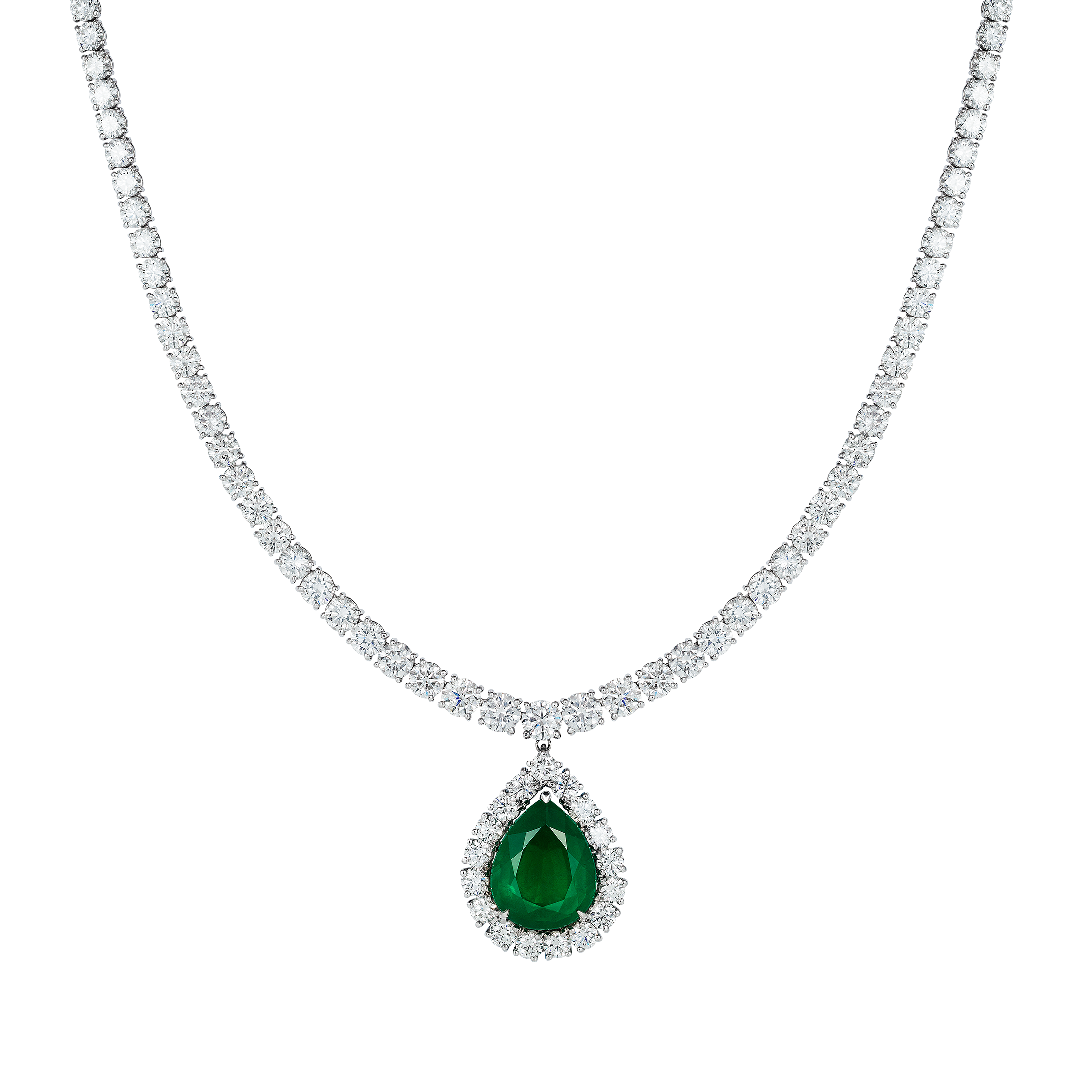 Women Beautiful And Stylish Design Attractive Green Diamond Necklace Set at  Best Price in Pali | Madhuri Jewellers
