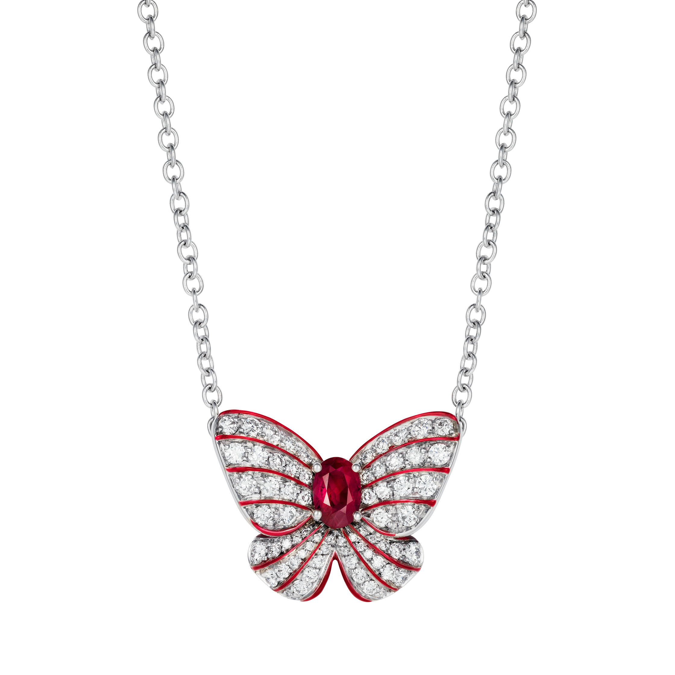 1pc Fashion Light Luxury Silk Butterfly Necklace Children'S Butterfly  Simple Necklace | SHEIN USA