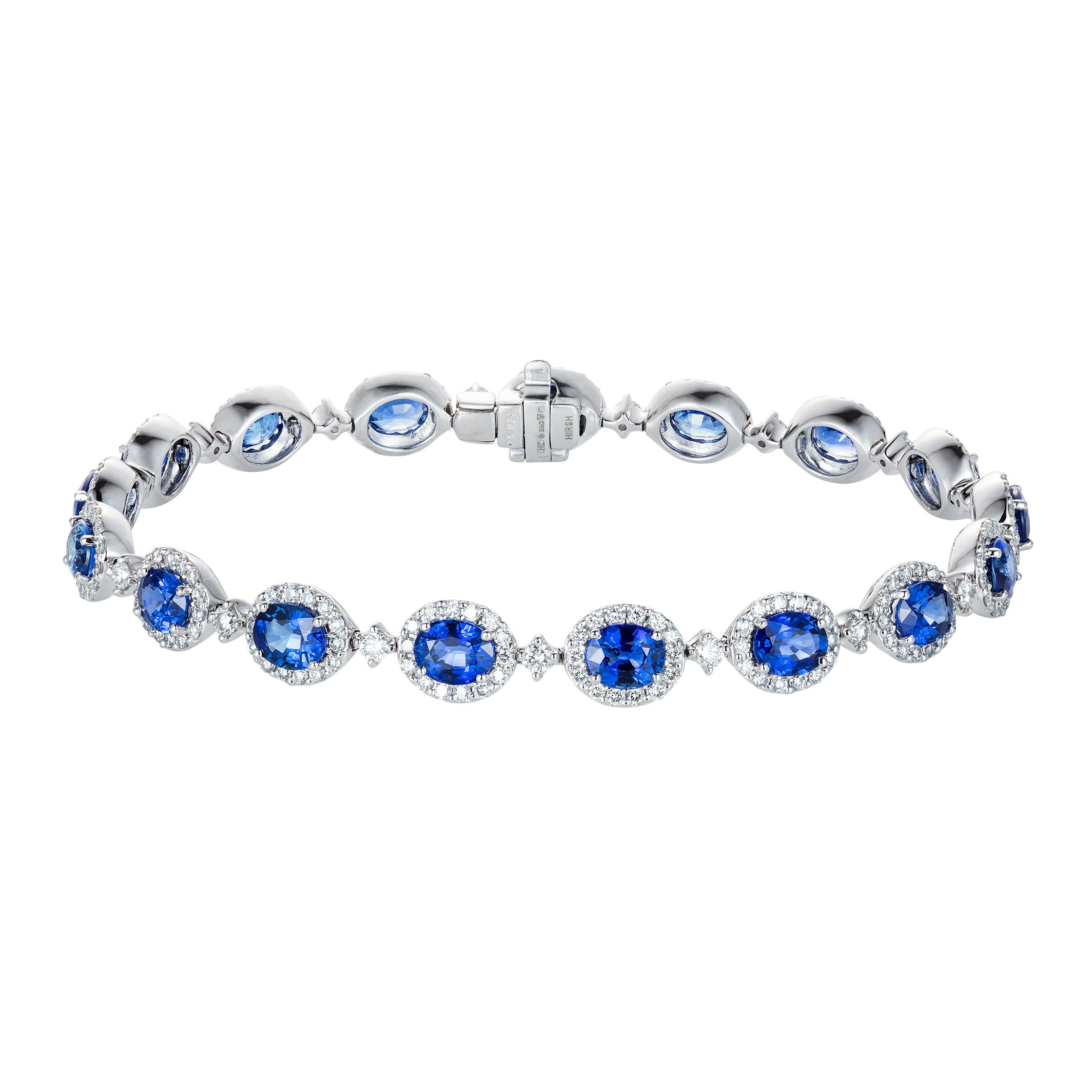 Sapphire bracelet Oval Cut Sapphire Regal Bracelet