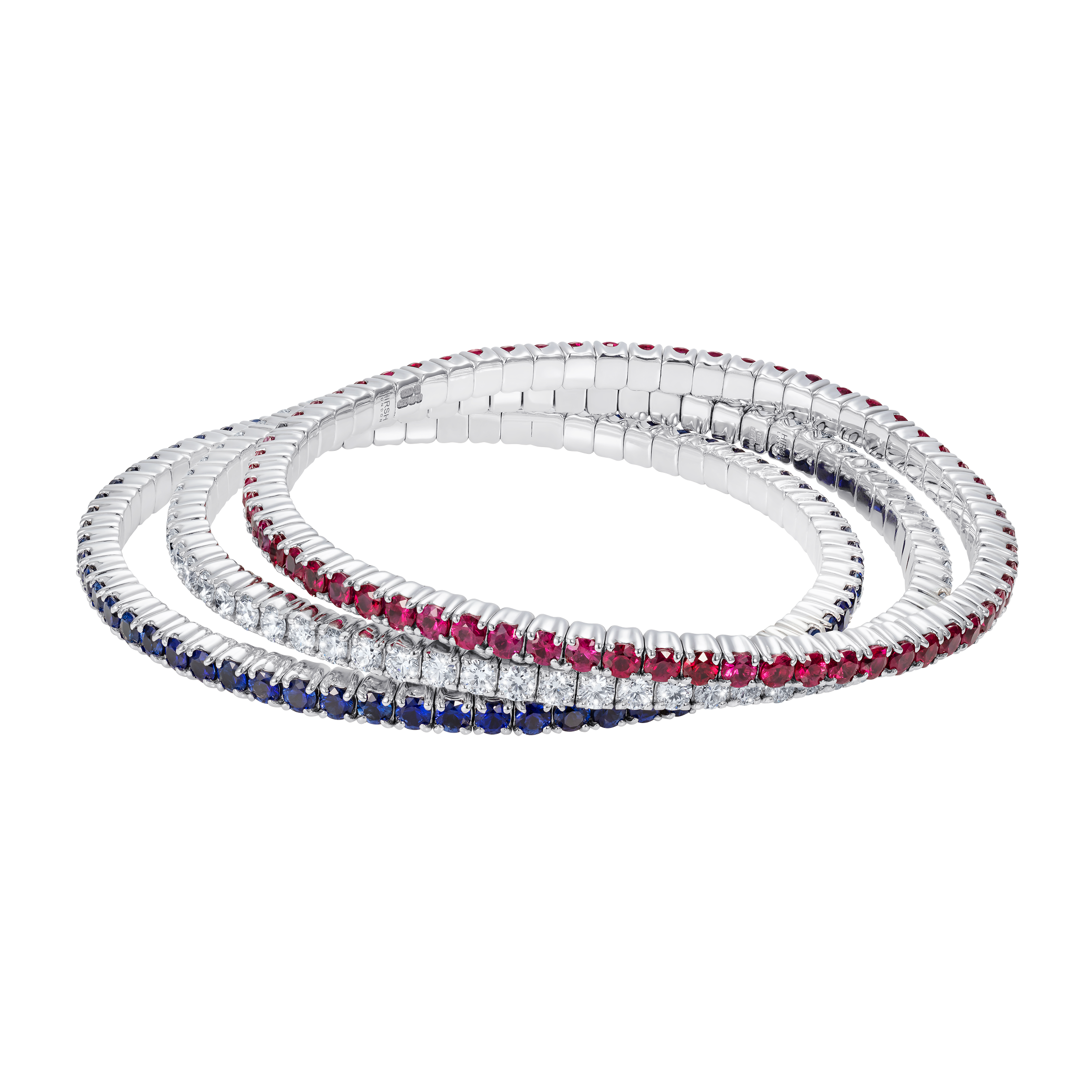 Ruby and sapphire on sale bracelet