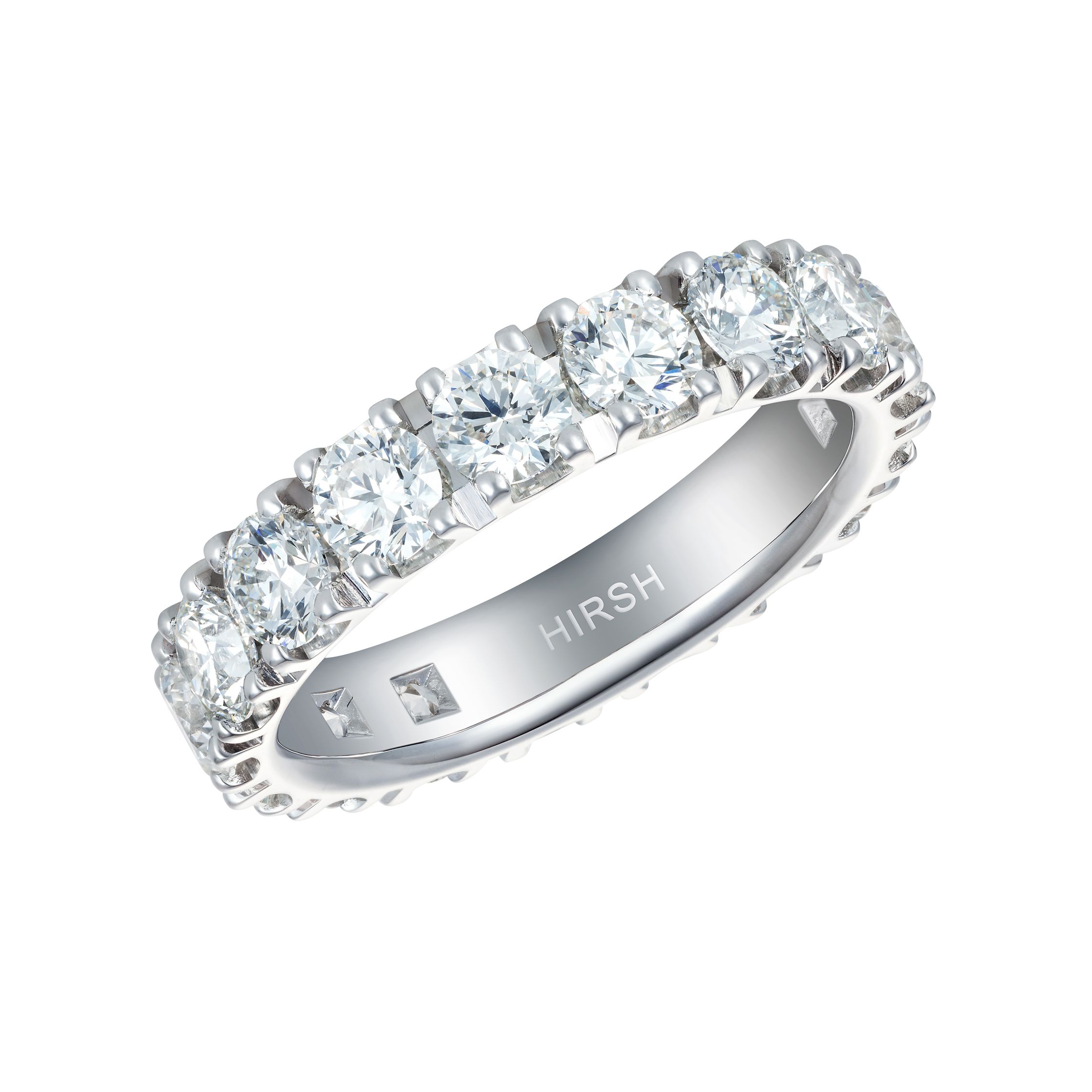 The Dot Dash Eternity Ring- Platinum Jewellery at Best Prices in India |  SarvadaJewels.com