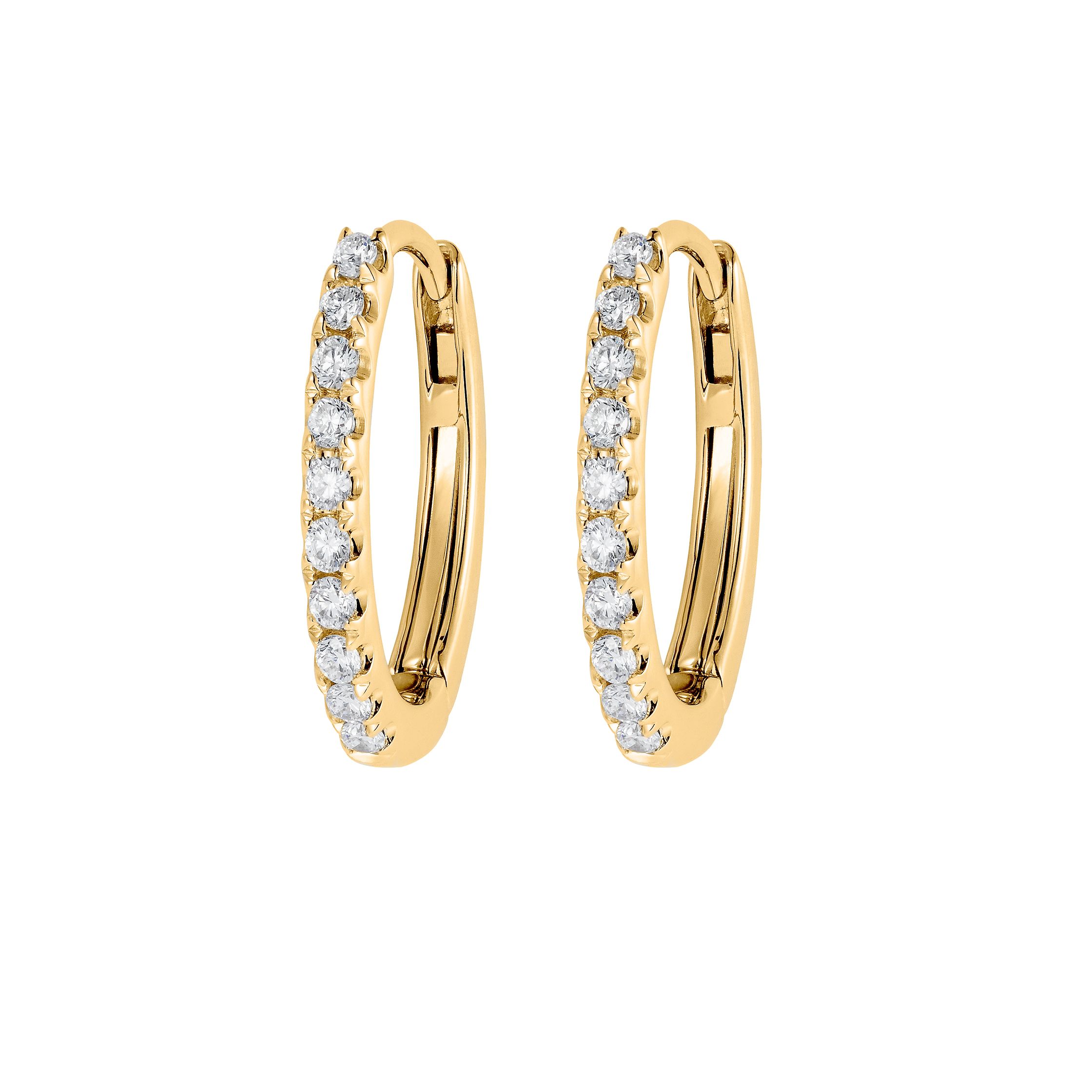 Cute Gold Earrings - Hammered Earrings - Round Earrings - Lulus