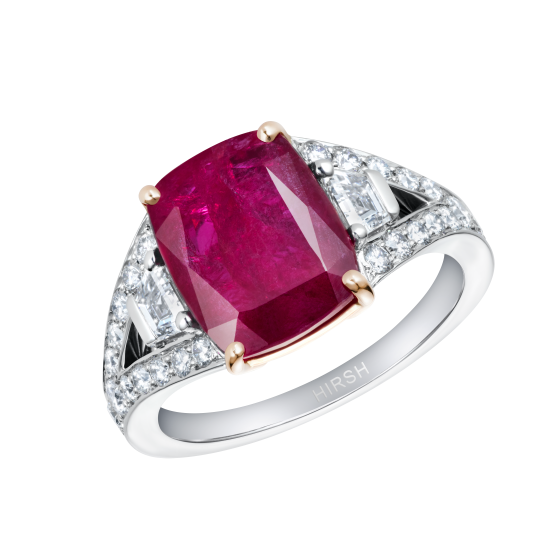 Majestic Ruby and Diamond Ring