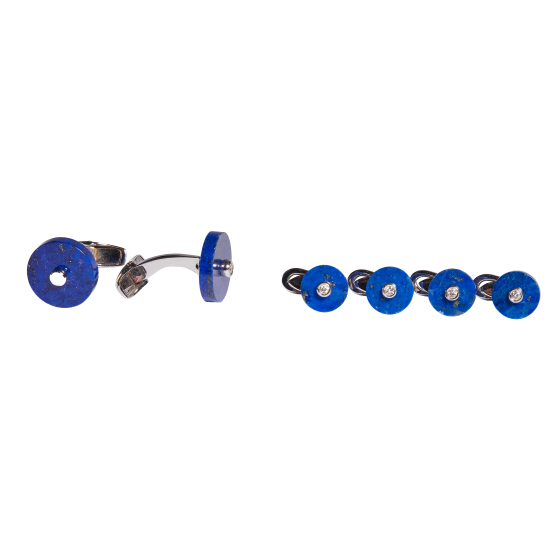 Lapis Lazuli and Diamond Dress Set