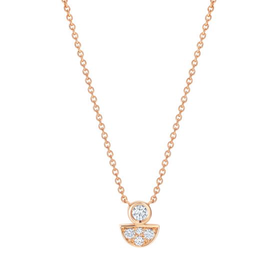 Fizz Single Motif Diamond Pendant 