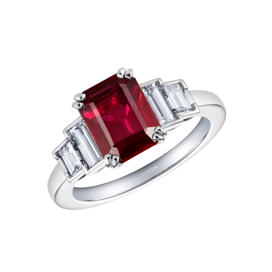 Artemis Ruby and Diamond Ring