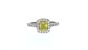 R2444 - REGAL YELLOW DIAMOND RING