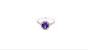 Regal Purple Sapphire and Diamond Ring (Copy)
