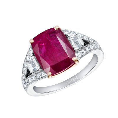 Majestic Ruby and Diamond Ring
