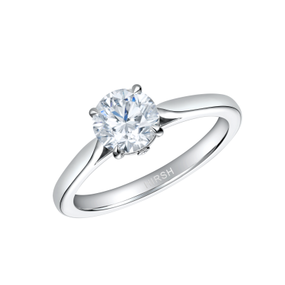 Solitaire Round Diamond Ring