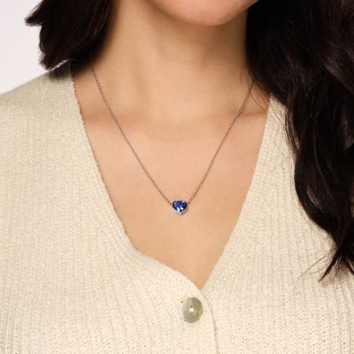 Venus 2 Carat Heart Shape Sapphire Pendant 
