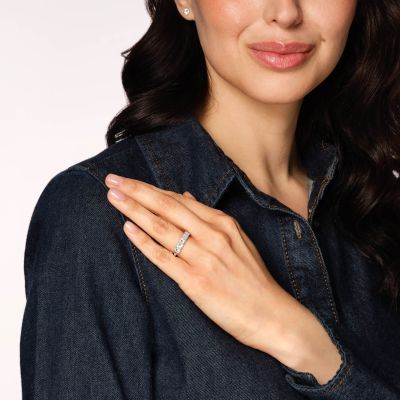 Lifetime Cushion Cut Diamond Ring