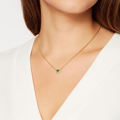 Regal Emerald and Diamond Pendant 