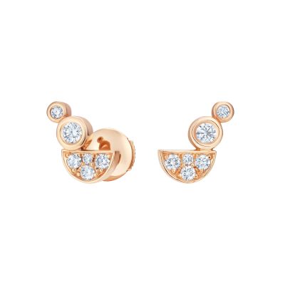 Fizz Ear Climber Diamond Earrings 