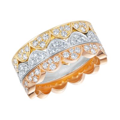 Fizz East/West Eternity Diamond Ring 