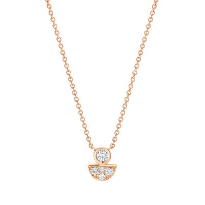 Fizz Single Motif Diamond Pendant 