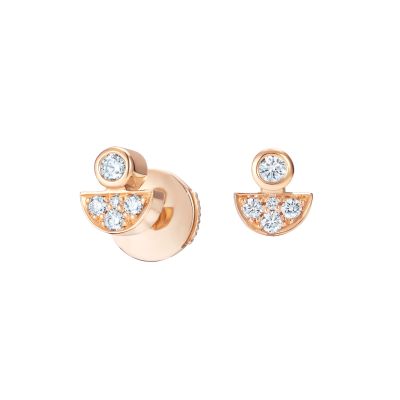 Fizz Day Stud Diamond Earrings 