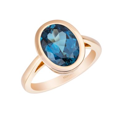 Venus Greenish-blue Tourmaline Ring
