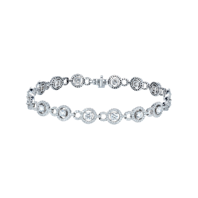 Brilliant Cut Diamond Regal Bracelet