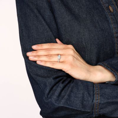 Regal Marquise Diamond Ring