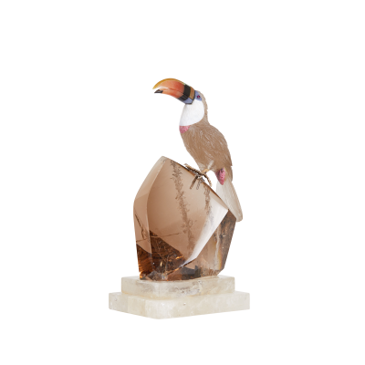 Toucan Sam Bird Sculpture