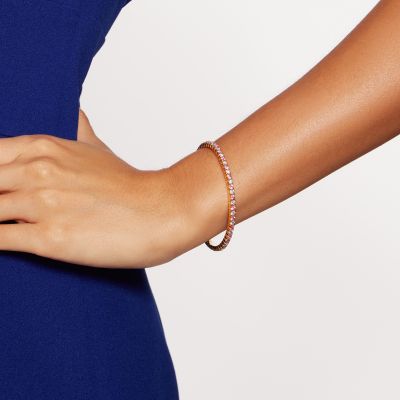 Advantage Pink Sapphire And Diamond Bracelet