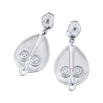 Power of Love Sapphire and Diamond Earrings – Ozwald Boateng X Hirsh 